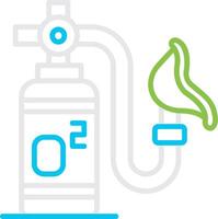 Oxygen Mask Creative Icon Design vector