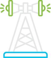 Antenna Creative Icon Design vector