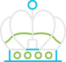 Crown Creative Icon Design vector