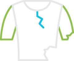 Tshirt Bin Creative Icon Design vector