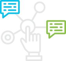 Interaction Bin Creative Icon Design vector