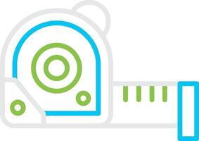 Measure Tape Creative Icon Design vector