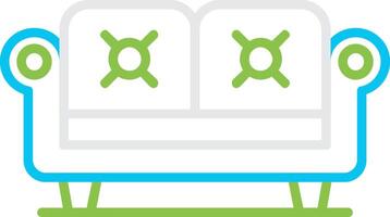 Couch Bin Creative Icon Design vector