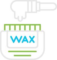 Wax Bin Creative Icon Design vector