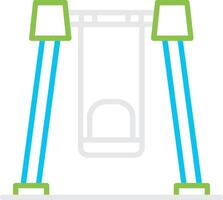 Swing Creative Icon Design vector