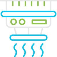 Smoke Detector Creative Icon Design vector