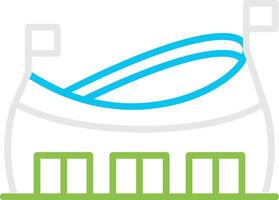 Stadium Creative Icon Design vector