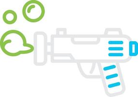 Toy Gun Bin Creative Icon Design vector