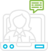 Job Interview Bin Creative Icon Design vector