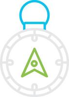 Compass Creative Icon Design vector