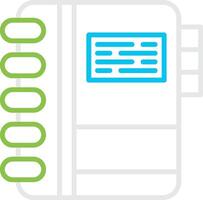 Notebook Creative Icon Design vector