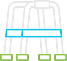 Walker Bin Creative Icon Design vector