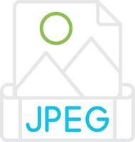 Jpeg Creative Icon Design vector