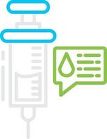 Syringe Creative Icon Design vector