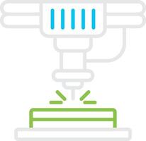 Machinery Creative Icon Design vector