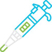 Pipette Bin Creative Icon Design vector