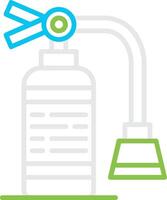 Fire Extinguisher Creative Icon Design vector