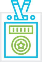 Vip Pass Creative Icon Design vector