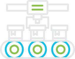 Conveyor Belt Creative Bin Creative Icon Design Design vector
