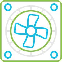 Cooling Creative Icon Design vector