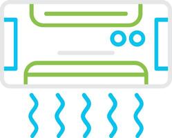 Air Conditioning Creative Icon Design vector