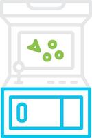 Arcade Machine Bin Creative Icon Design vector