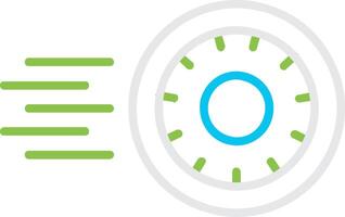 Frisbee Creative Icon Design vector