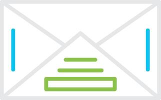 Open Letter Creative Icon Design vector