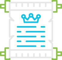 Scroll Creative Icon Design vector