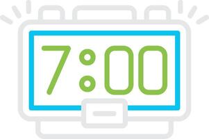 Alarm Bin Creative Icon Design vector