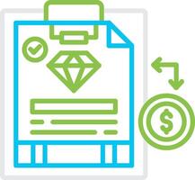 Pledge Creative Icon Design vector