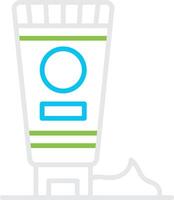 Cream Bin Creative Icon Design vector