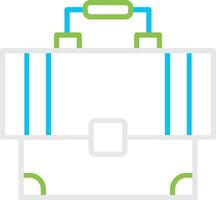 Briefcase Creative Icon Design vector
