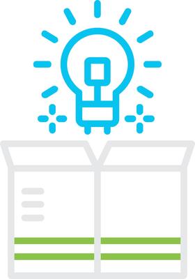 Think Out Of The Box Creative Icon Design