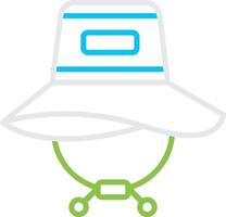Sun Hat Creative Icon Design vector