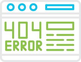 404 Error Creative Icon Design vector