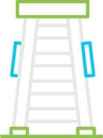 Ladder Creative Icon Design vector