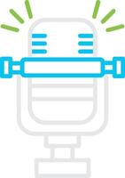 Microphone Creative Icon Design vector
