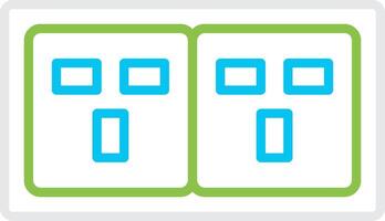 Socket Bin Creative Icon Design vector