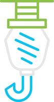 Hook Creative Icon Design vector