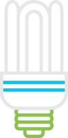 Light Bulb Creative Icon Design vector