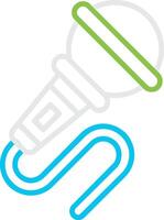 Microphone Creative Icon Design vector