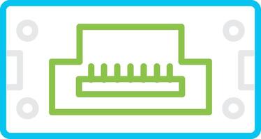 Hdmi Bin Creative Icon Design vector
