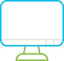 Monitor Creative Icon Design vector