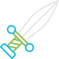 Sword Bin Creative Icon Design vector