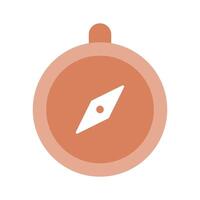 An amazing design of compass in modern style, navigation tool icon vector