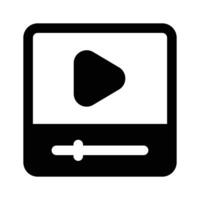 Get this amazing icon of player in trendy style vector