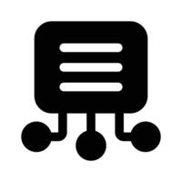 Shared file, network file icon design, premium vector