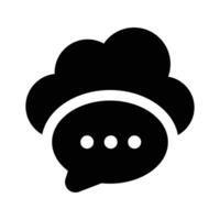 Get this beautiful and amazing icon of cloud communication in modern style vector