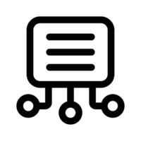 Shared file, network file icon design, premium vector